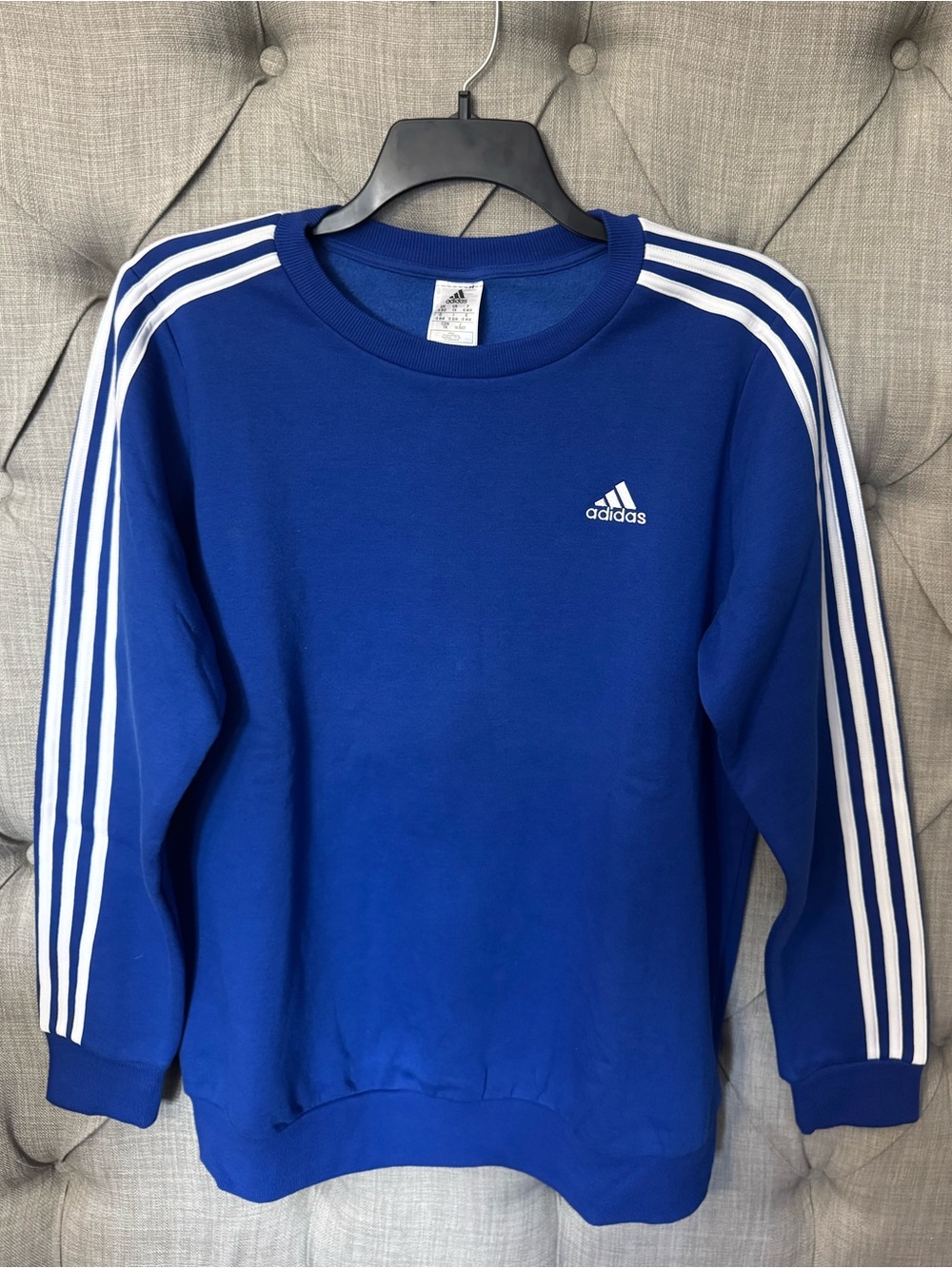 adidas Royal Blue Crewneck Sweatshirt